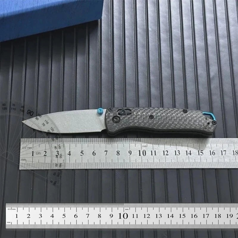 DIY Supplies Axis Lock BM 533 535 Carbon Fiber EDC Folding Knife Outdoor Camping