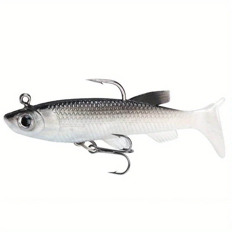 Realistic Soft Bait Set 5 Pcs Sharp Hook Freshwater Fishing