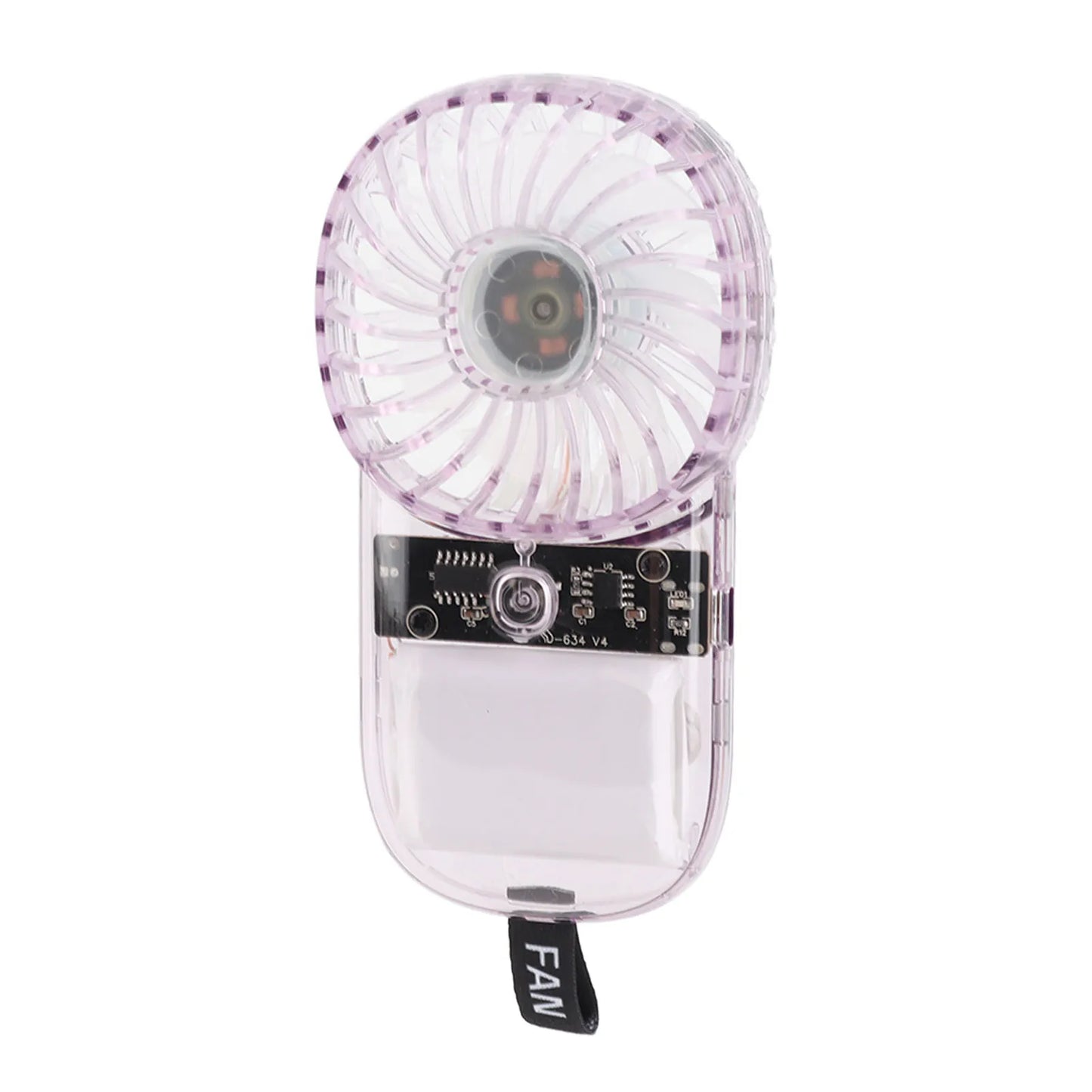 Portable Neck Fan USB Rechargeable Foldable 1200mAh Battery For Walking