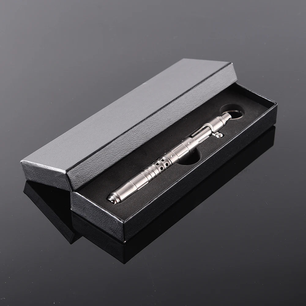 Titanium TC4 Bolt Tactical Pen Glass Breaker Self-Defense EDC Tool