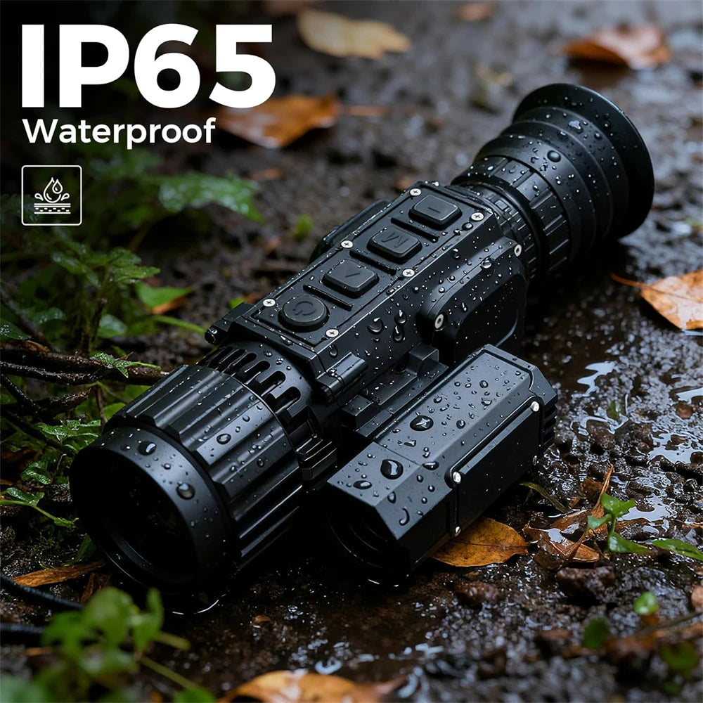 GTGUARD ClearView X350 Night Vision Monocular 4X Digital Zoom Thermal Imageing Sight Scope 28mm lens 45mk IP65 Camera for Hunting