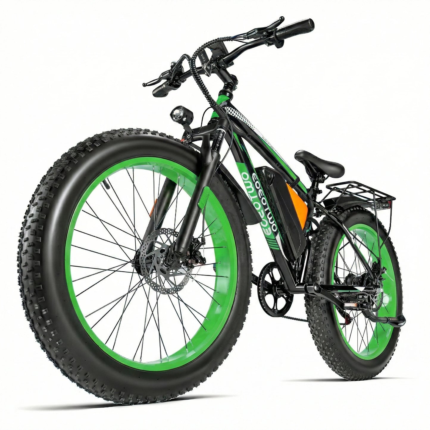 EOEOTWO Fat Tire Electric Mountain Bike 1000W Motor