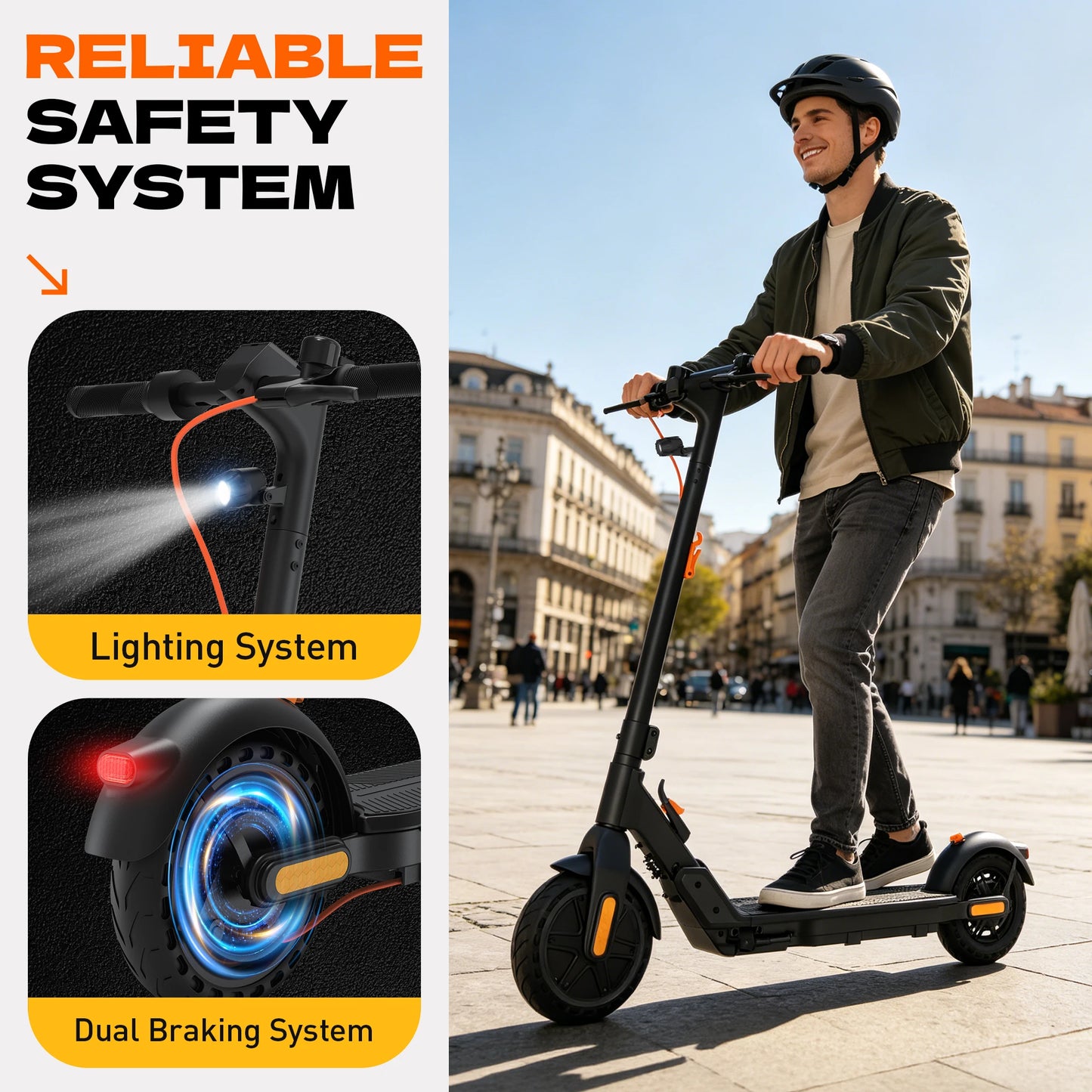 HeroPick C8 Foldable Adult Electric Scooter
