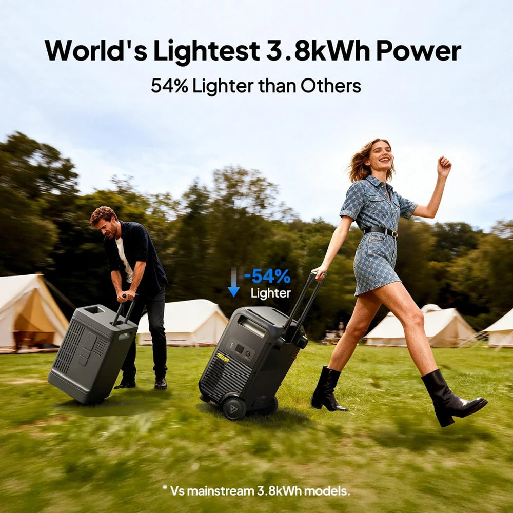 Bluetti Elite 400 Portable Power Station Solar Generator Home Backup