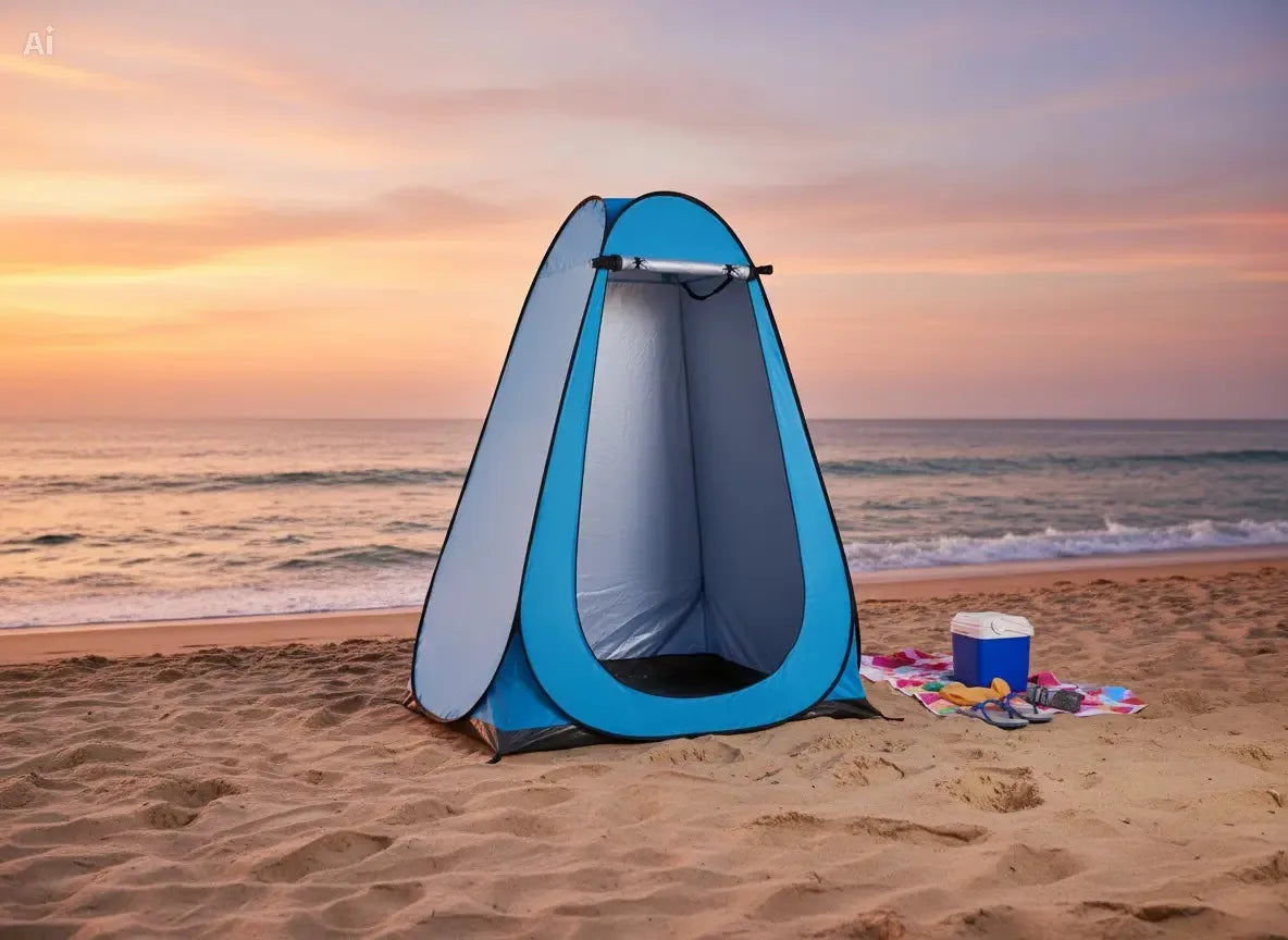 Lightweight Portable Pop Up Privacy Shower Tent For Outdoor Bathrooms