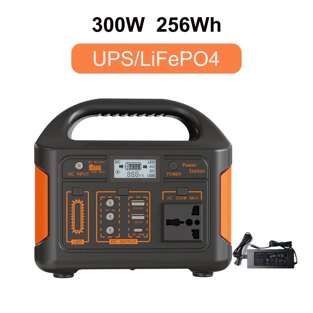 GaiaRay Portable Power Station 460.8Wh Solar Generator 110V