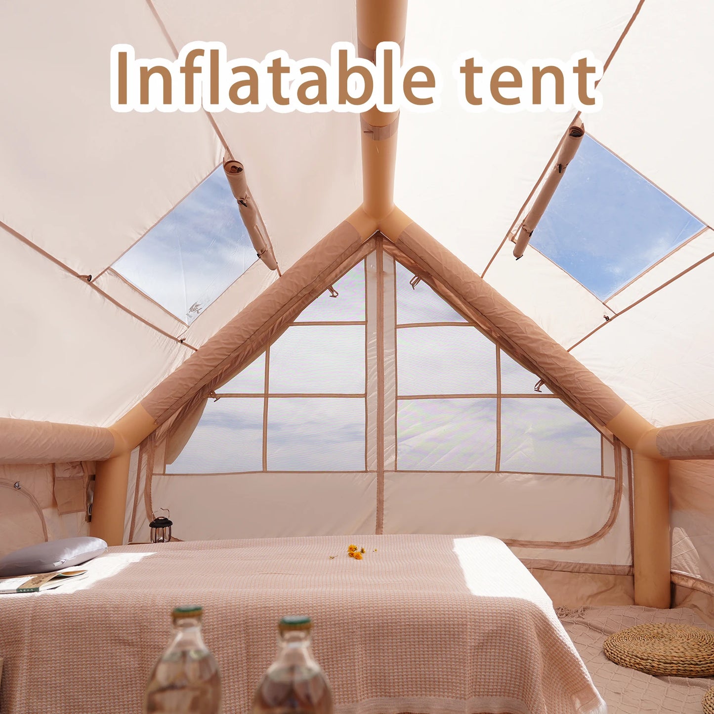 Pakicetus Inflatable Camping Tent With Quick Setup Airframe