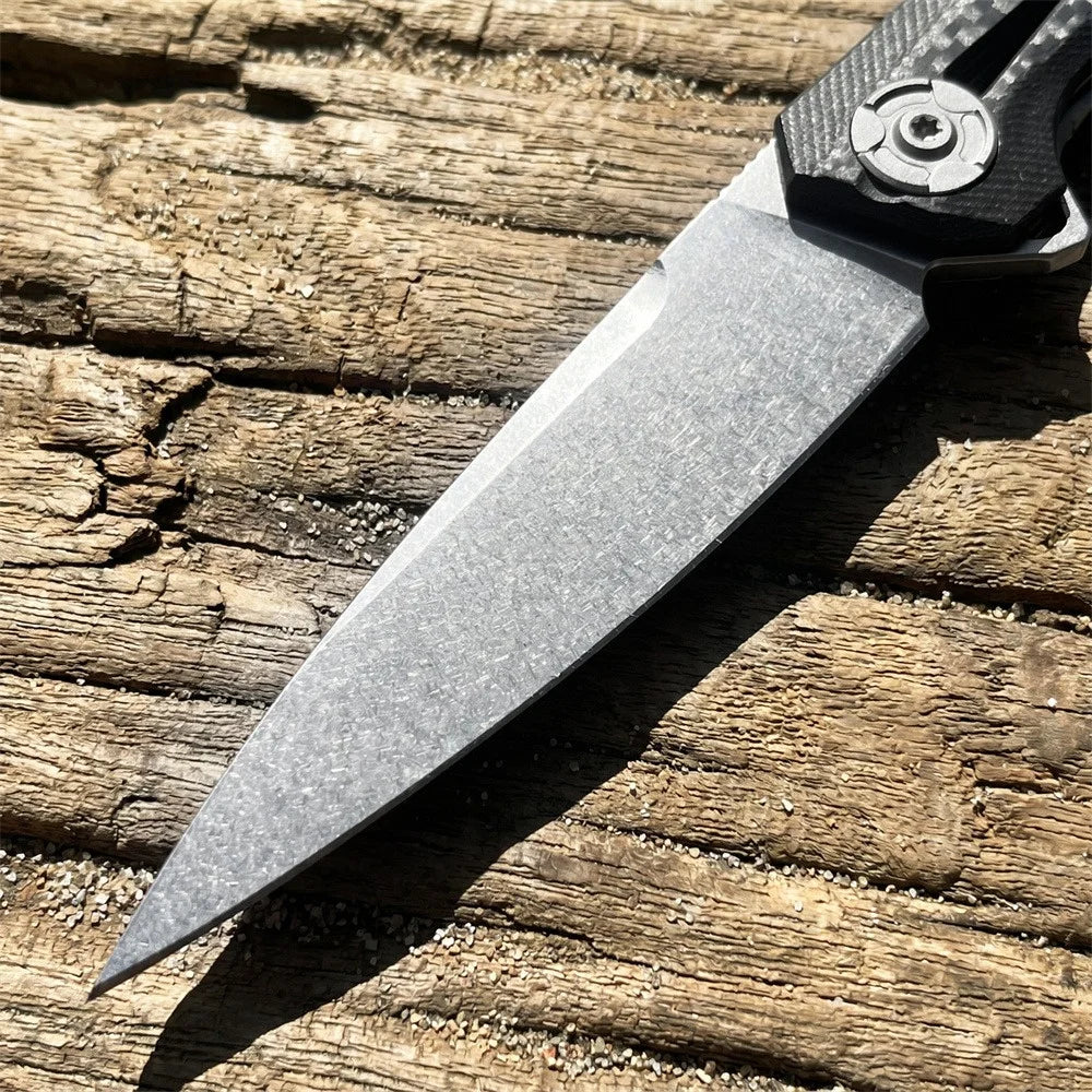 DIY Supplies ZT 0707 D2 Steel Lightweight Folding Knife