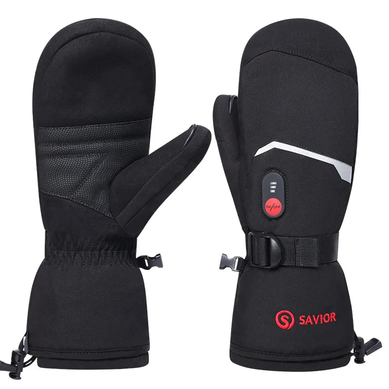 Savior Heat Rechargeable Heated Mittens for Men and Women