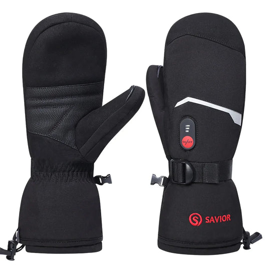 Savior Heat Rechargeable Heated Mittens for Men and Women