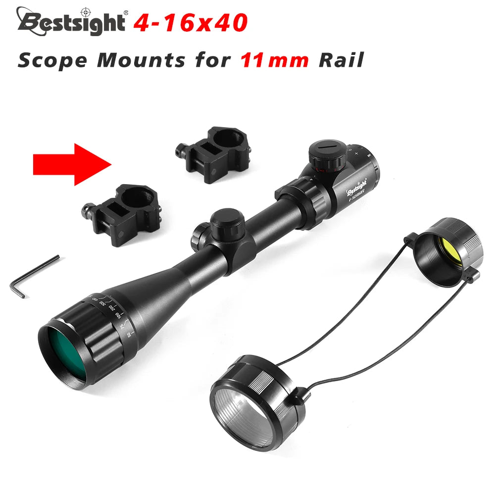 Nabila Hunting Rifle Scope With Red And Green Illumination
