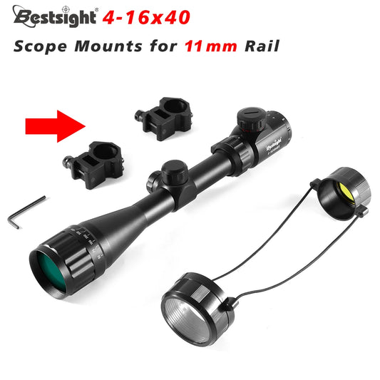Nabila Hunting Rifle Scope With Red And Green Illumination