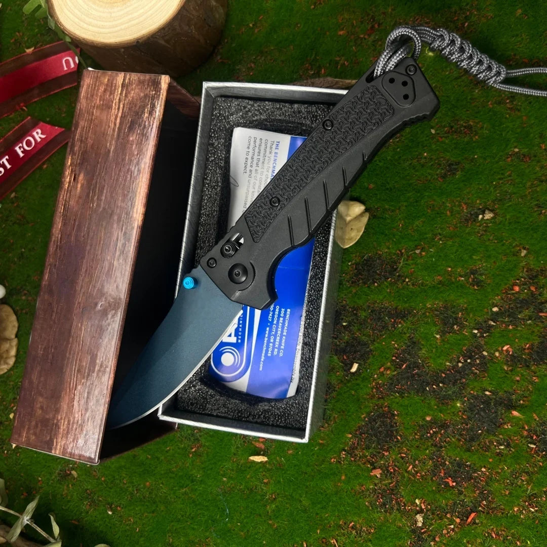 HX OUTDOORS Folding Knife CPM MAGNACUT Steel With Nylon Fiber Handle EDC
