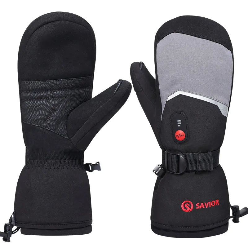 Savior Heat Rechargeable Heated Mittens for Men and Women
