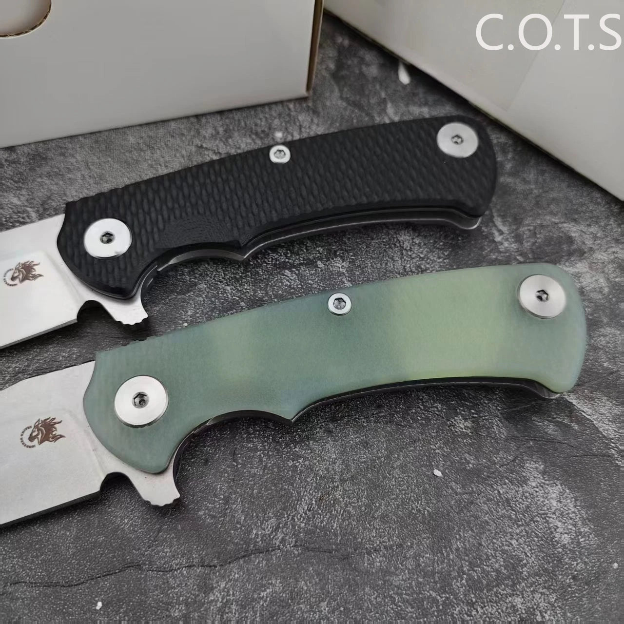 XM18 EDC Folding Knife D2 Steel G10 Handle Survival Outdoor Utility