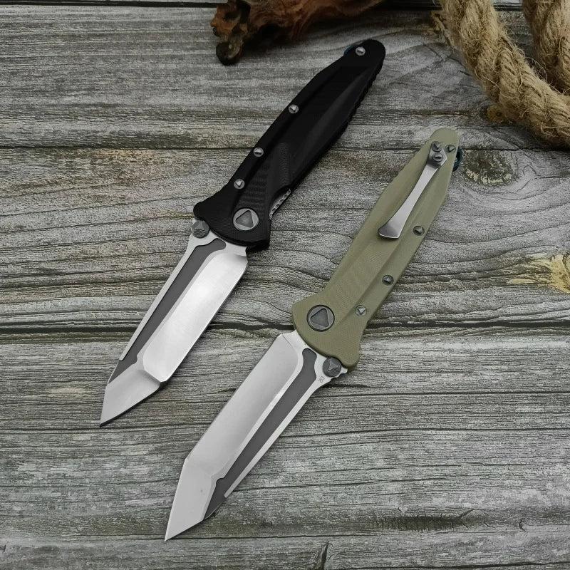 DIY Supplies Folding Pocket Knife With D2 Blade G10 Handle