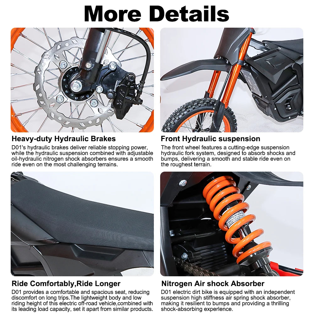 Electric Bicycle 3000W Motor 48V21AH Lithium Battery 60km/h Electric Bike 14" Fat Tire Snow E-bike electric dirt bike for Adults