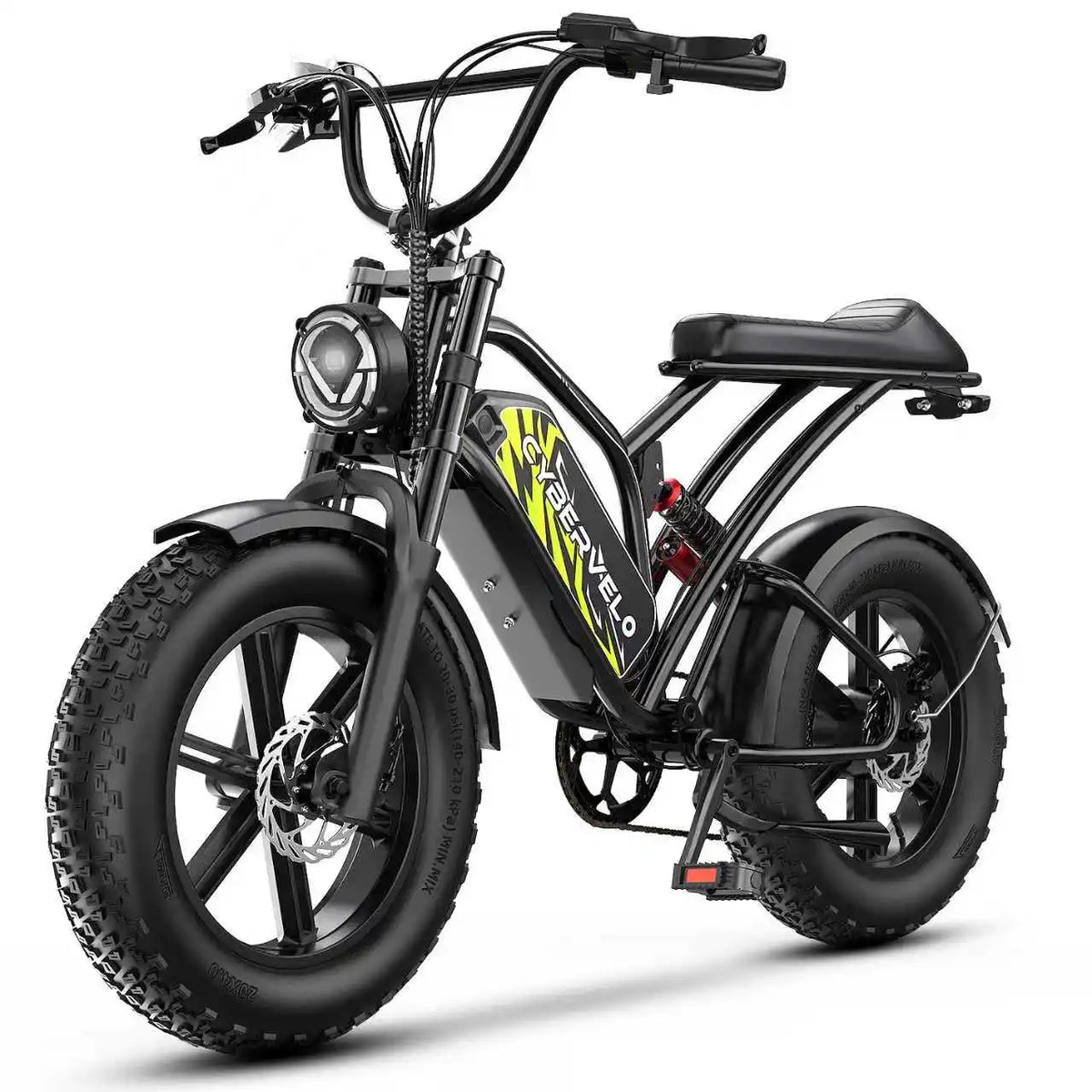 Cybervelo All Terrain Electric Dirt Bike With Fat Tires