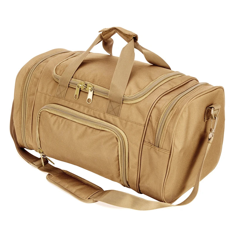 LQARMY Military Tactical Travel Bag For Men Outdoor Sports