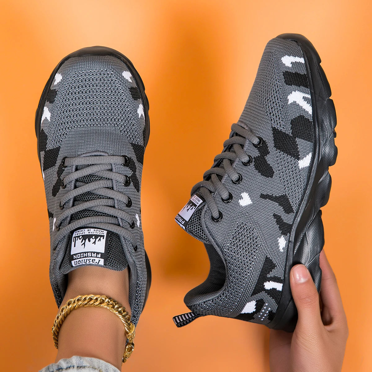 OFREWED Orthopedic Men's Walking Shoes Lightweight Casual Sneakers