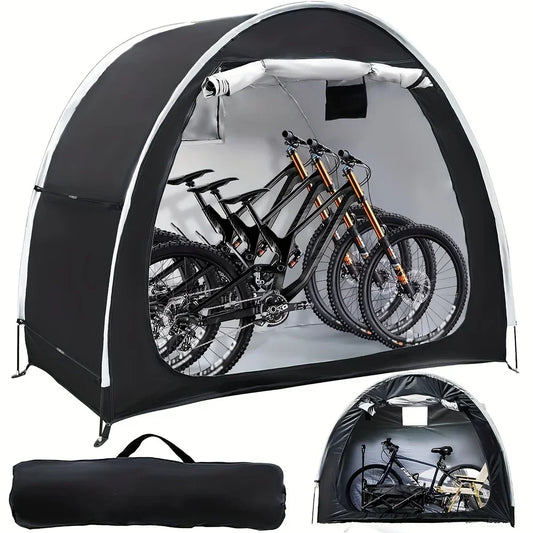 Foldable Outdoor Bicycle Tent With Large Storage Space Waterproof
