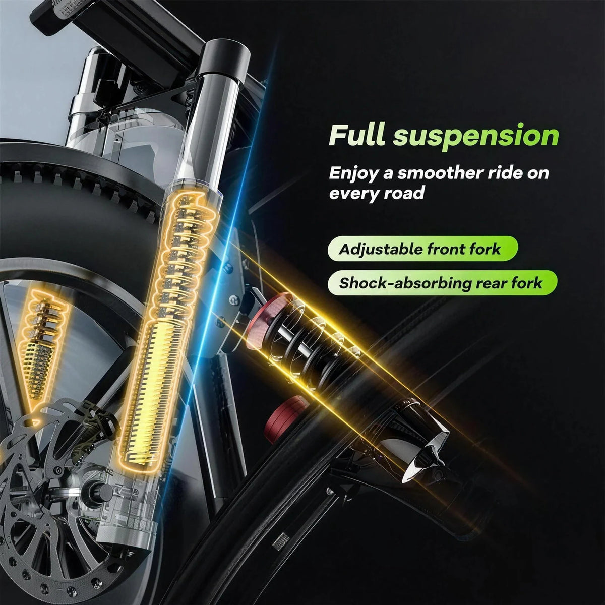 Cybervelo All Terrain Electric Dirt Bike With Fat Tires