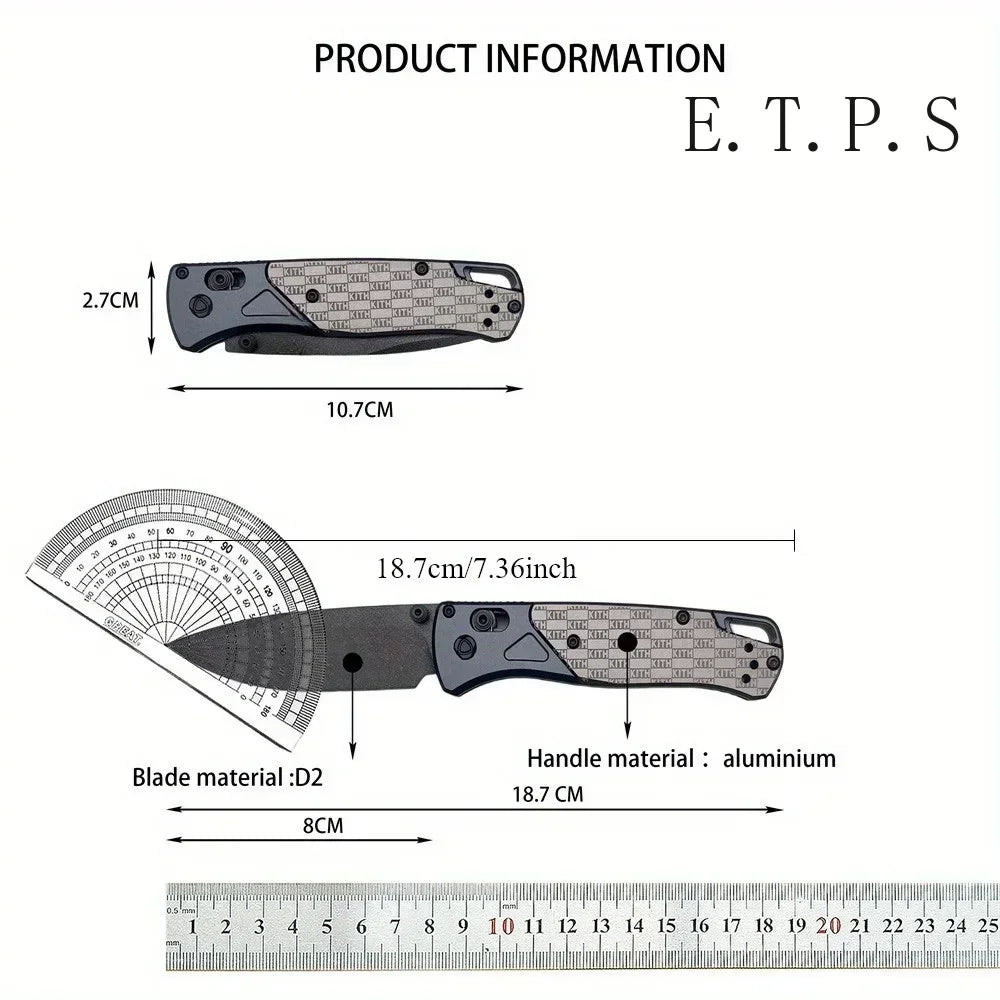 DIY Supplies Kith Taps BM Folding Knife With D2 Blade
