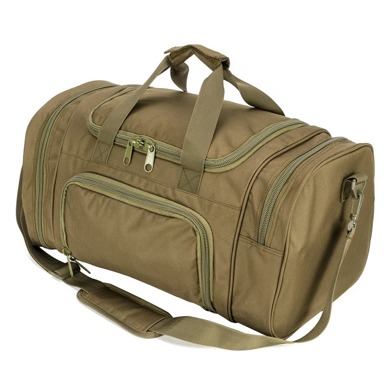 LQARMY Military Tactical Travel Bag For Men Outdoor Sports