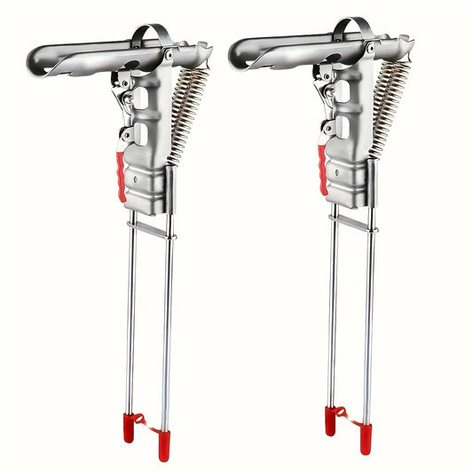 Automatic Spring Rod Holder For Fishing, Adjustable Folding Stainless Steel