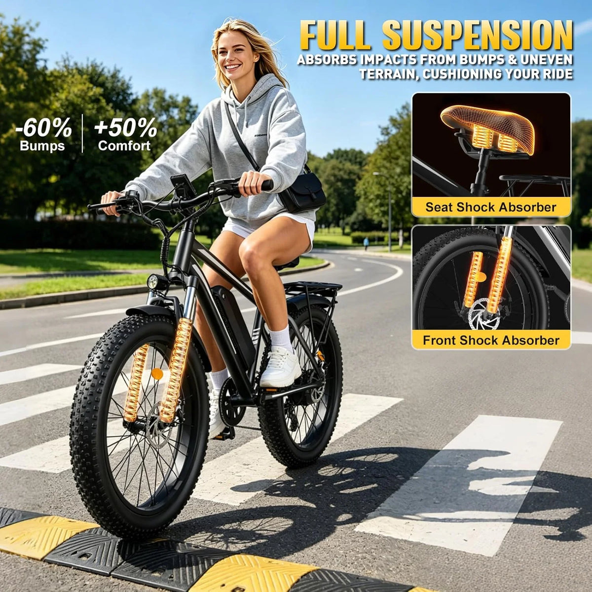 OBX Adult Electric Dirt Bike With 1500W Brushless Motor