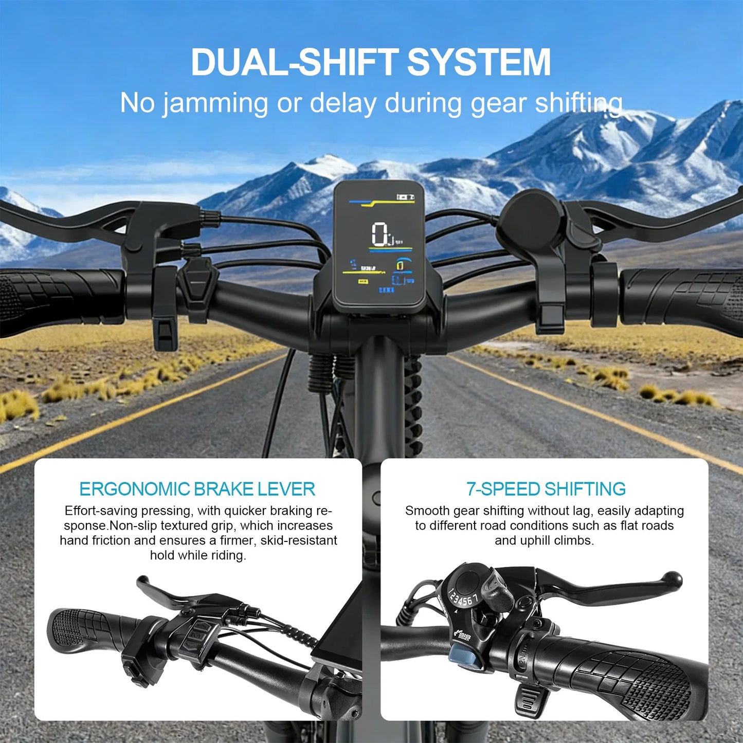 Toofly Mountain E Bike 48V 13Ah Removable Battery 500W Motor