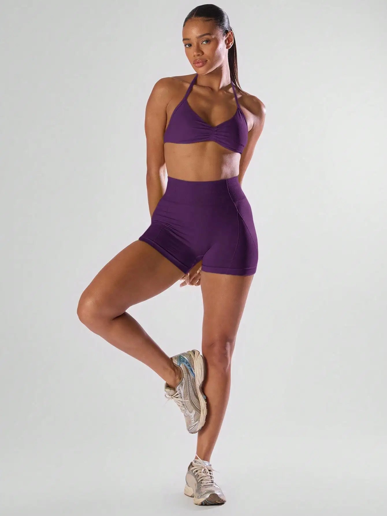 Musera Sport High Waist Shorts For Workout And Yoga Fitness