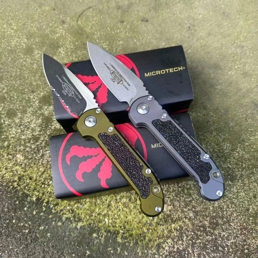 DIY Supplies LUDT Gen III Folding Knife D2 Steel Outdoor