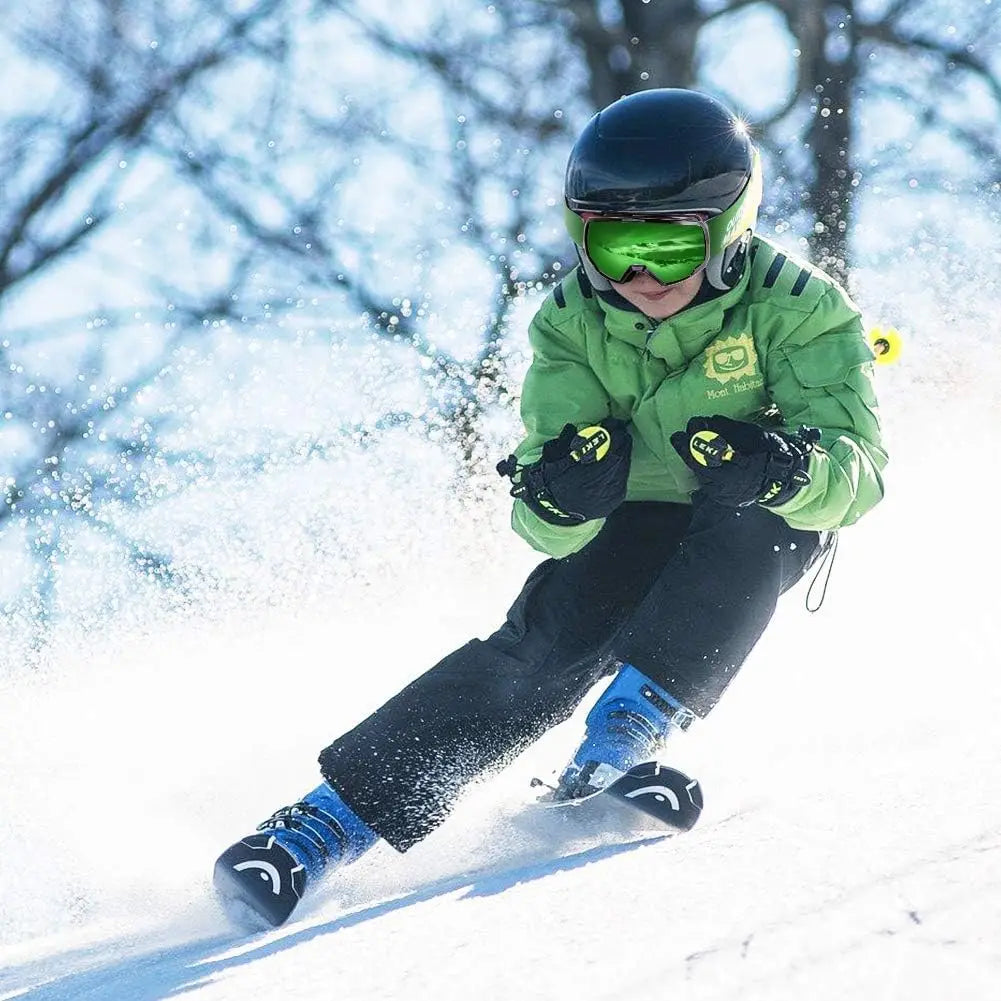 OutdoorMaster Kids Ski Goggles Youth Snow Goggles For Winter Sports