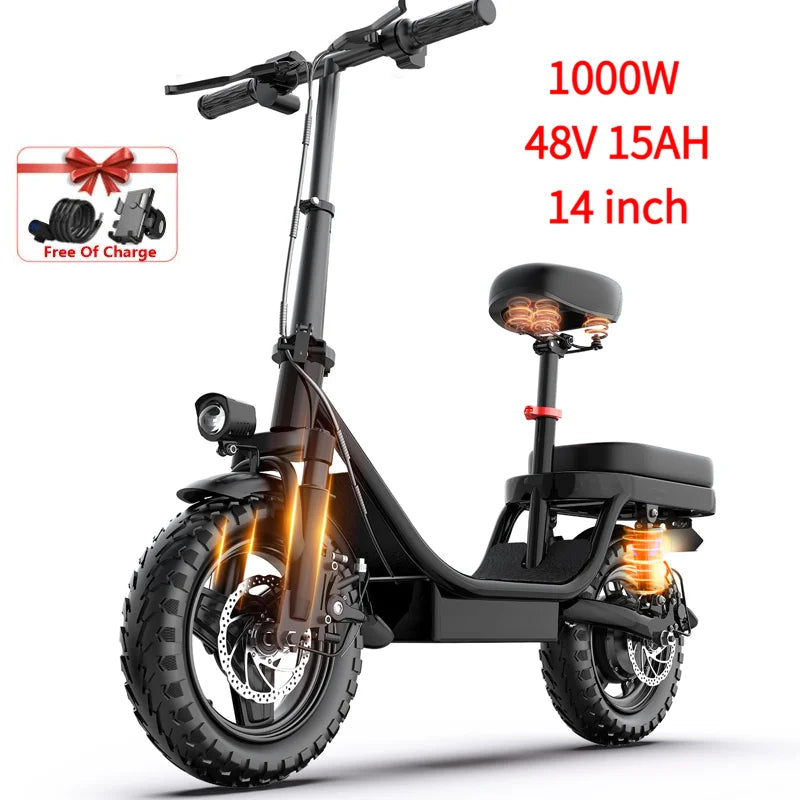 ZEFIORA Wild Beast Electric Bike UL2849 45 Degree Climbing Brake