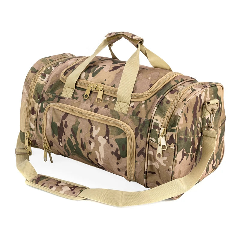 LQARMY Military Tactical Travel Bag For Men Outdoor Sports