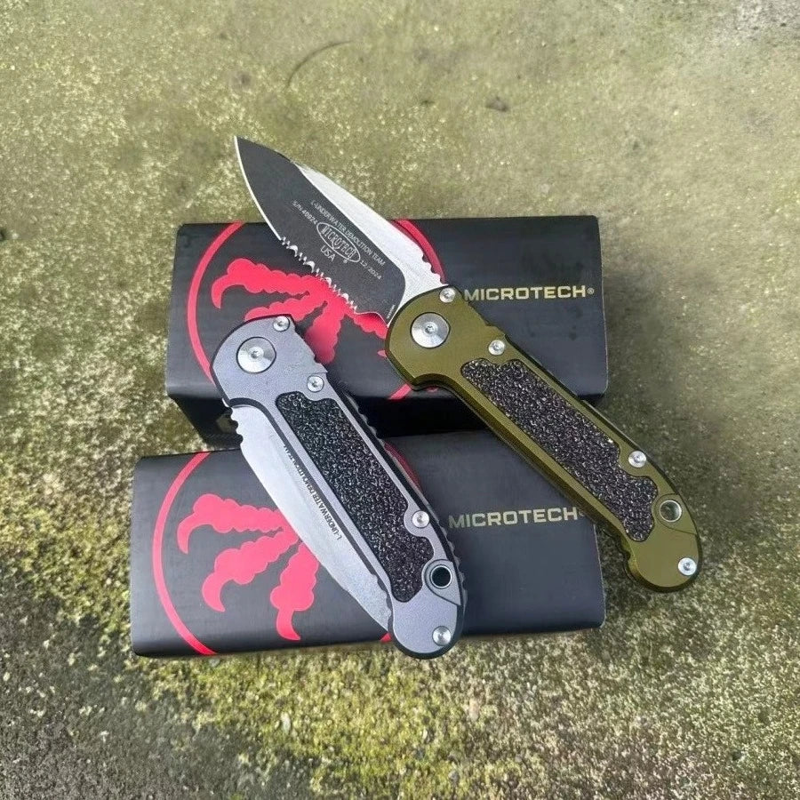 DIY Supplies LUDT Gen III Folding Knife D2 Steel Outdoor