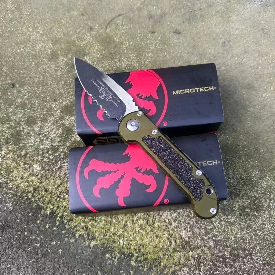 DIY Supplies LUDT Gen III Folding Knife D2 Steel Outdoor