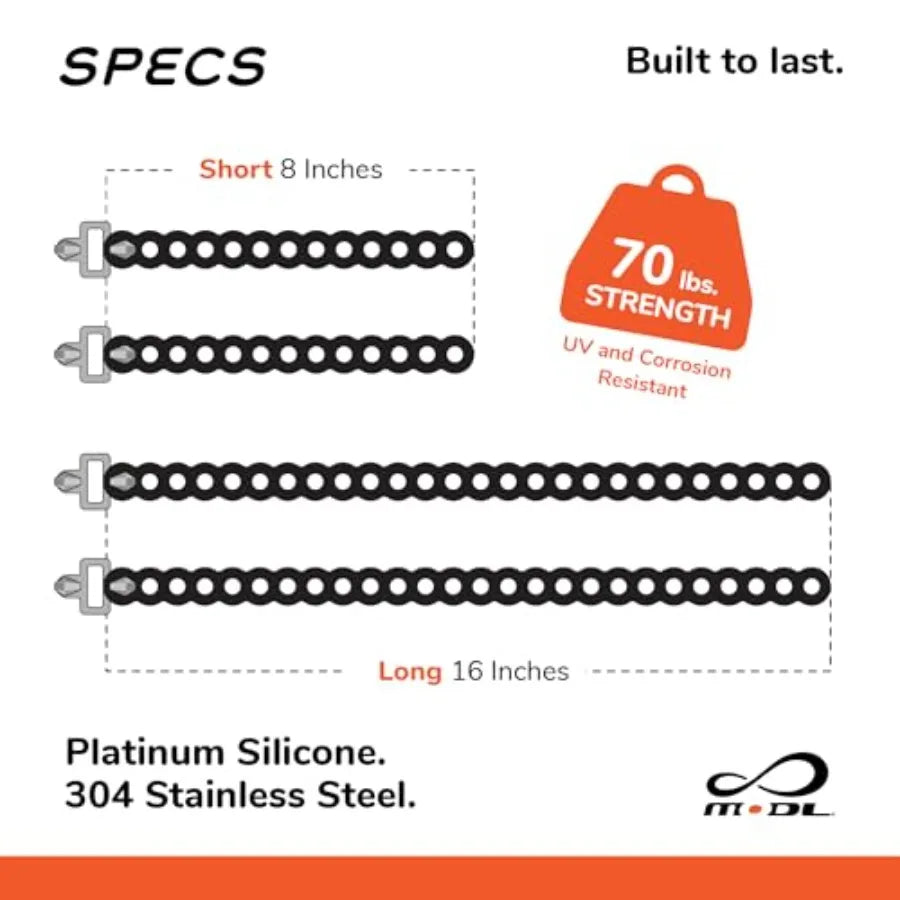Modular Straps 2.0 4 Pack for Outdoor Gear