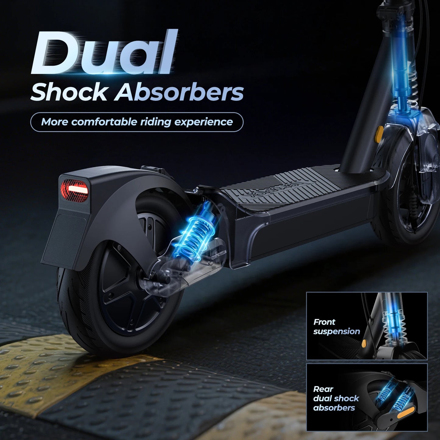 HeroPick Foldable 1000W Electric Scooter With App Control