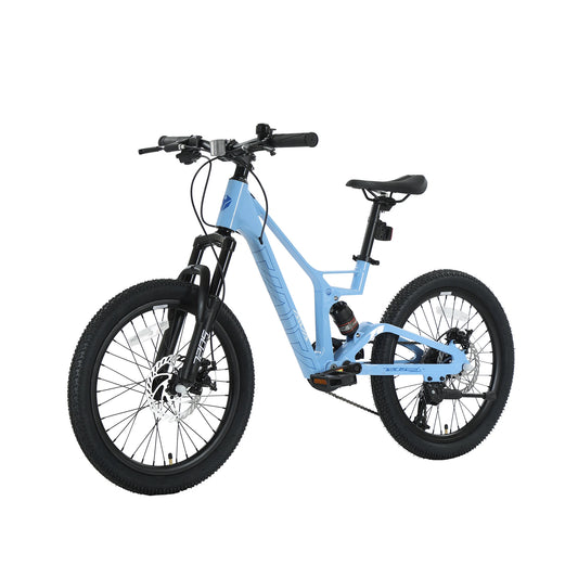 AIVA Knight Full Suspension City Bike With Seven Speed Gearing