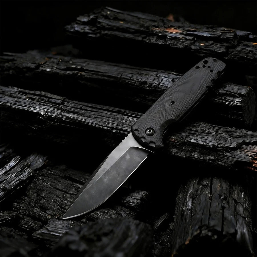 DIY Supplies BM 4300 G10 Folding Knife For Outdoors