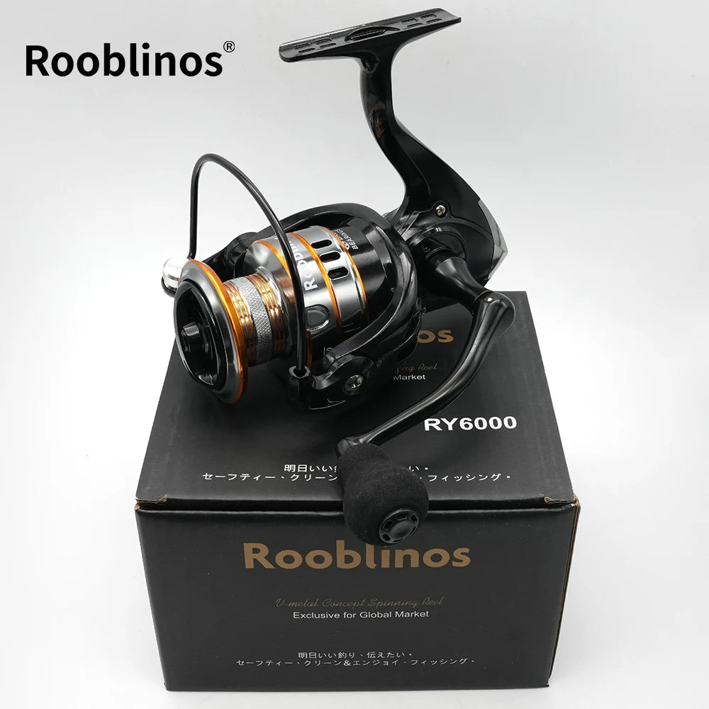 Rooblinos RY Series Spinning Reel Ultralight Saltwater 15kg Max Drag