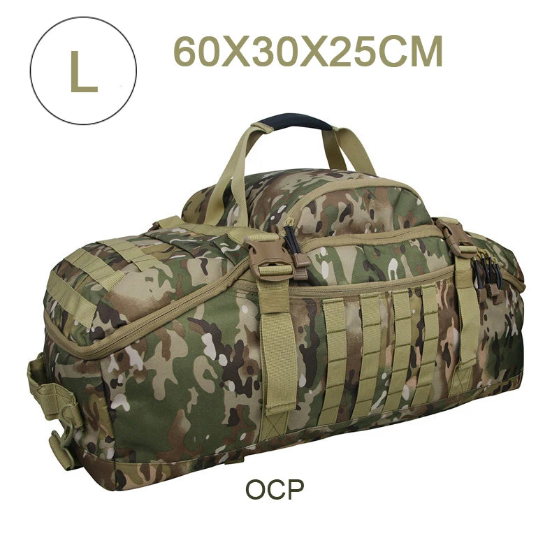 LQARMY Waterproof Travel Duffel Bag Large Capacity