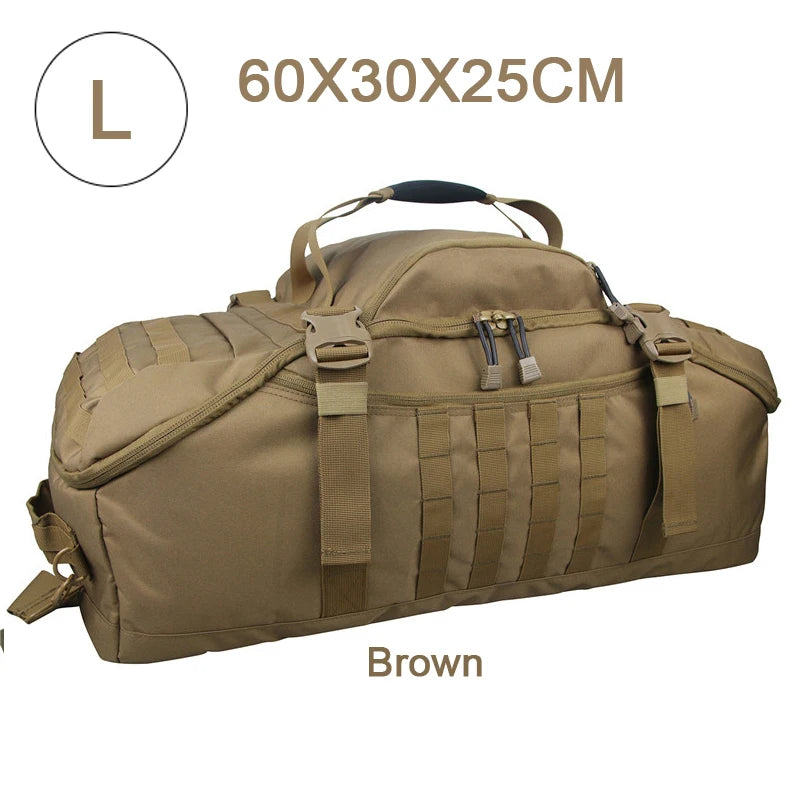 LQARMY Waterproof Travel Duffel Bag Large Capacity