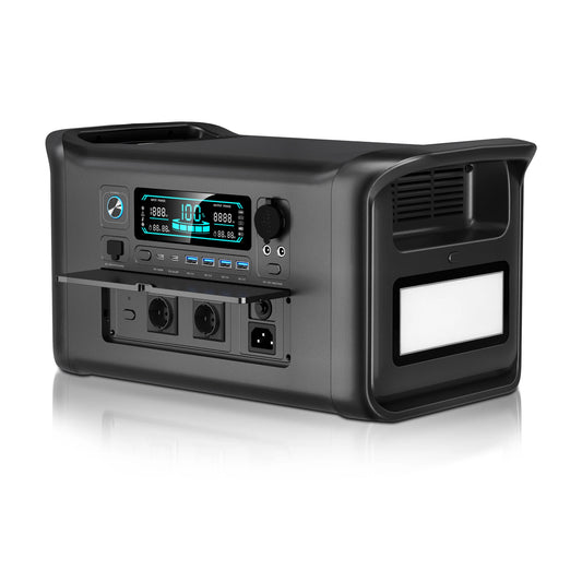 CTOLITY Portable Power Station 110V 220V Pure Sine Wave