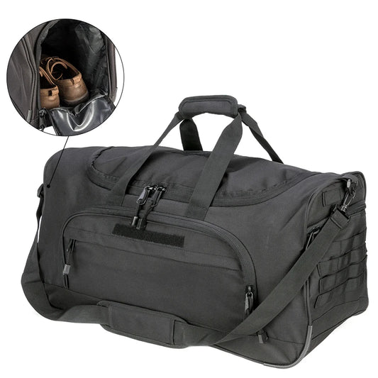 LQARMY Waterproof Gym Bag Tactical Duffle For Travel