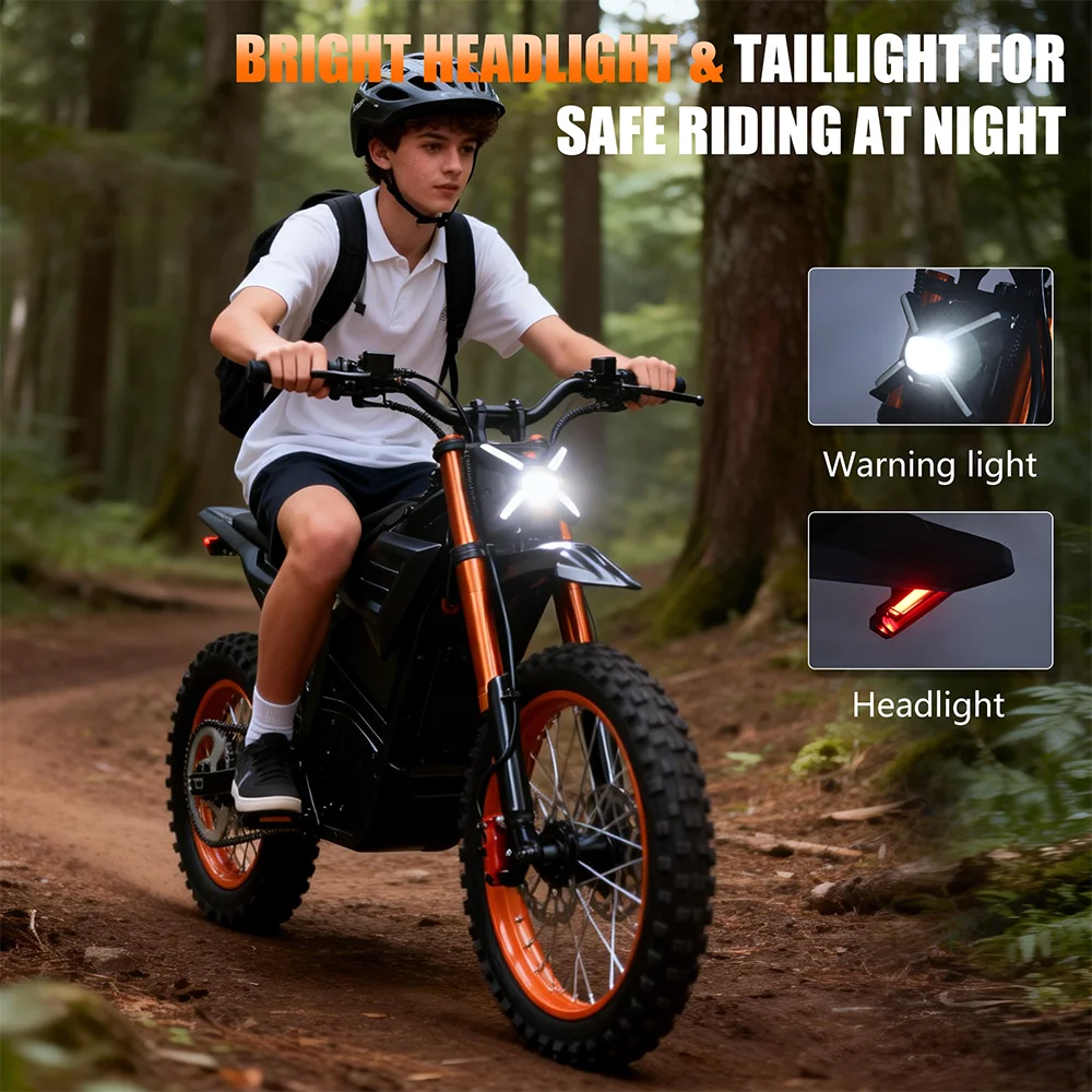 JVV M7 E bike 3000W electriic dirt bike Off-Road Electric bikes 48V 20AH electric bicycle 60km/h 20 Inch ebikes adults bike