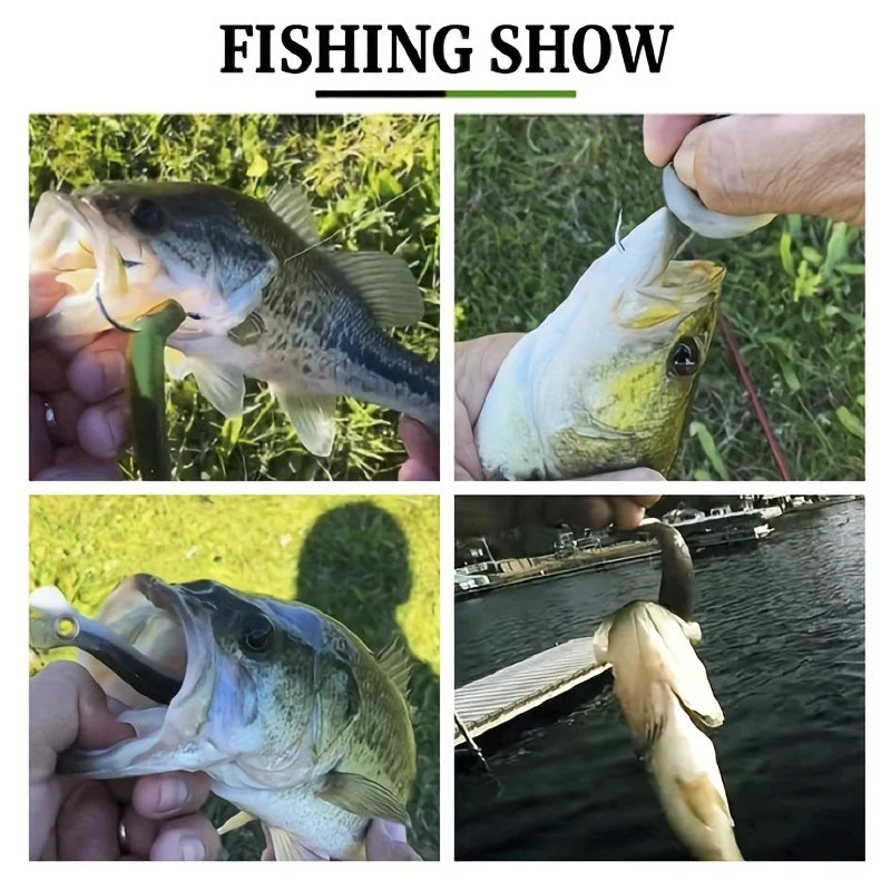 Bionic Soft Bait Lure Kit 5-Piece Sliding Mechanism Realistic
