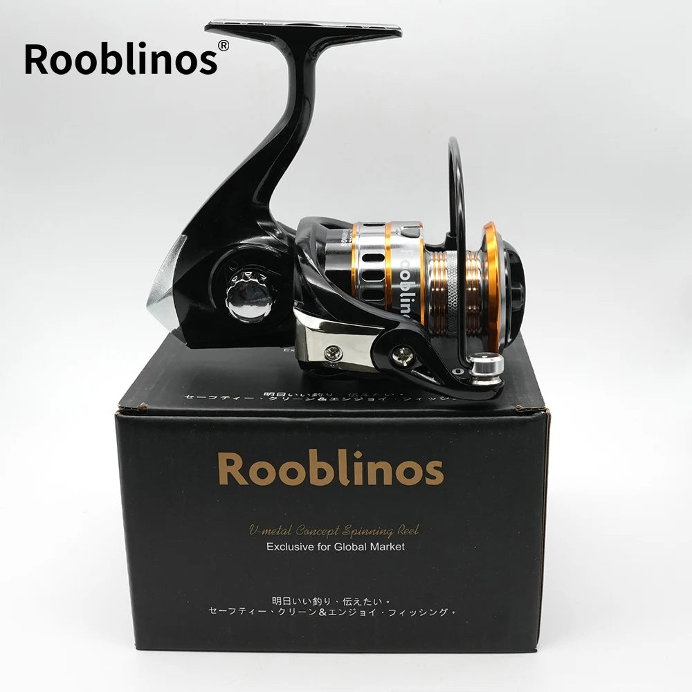 Rooblinos RY Series Spinning Reel Ultralight Saltwater 15kg Max Drag